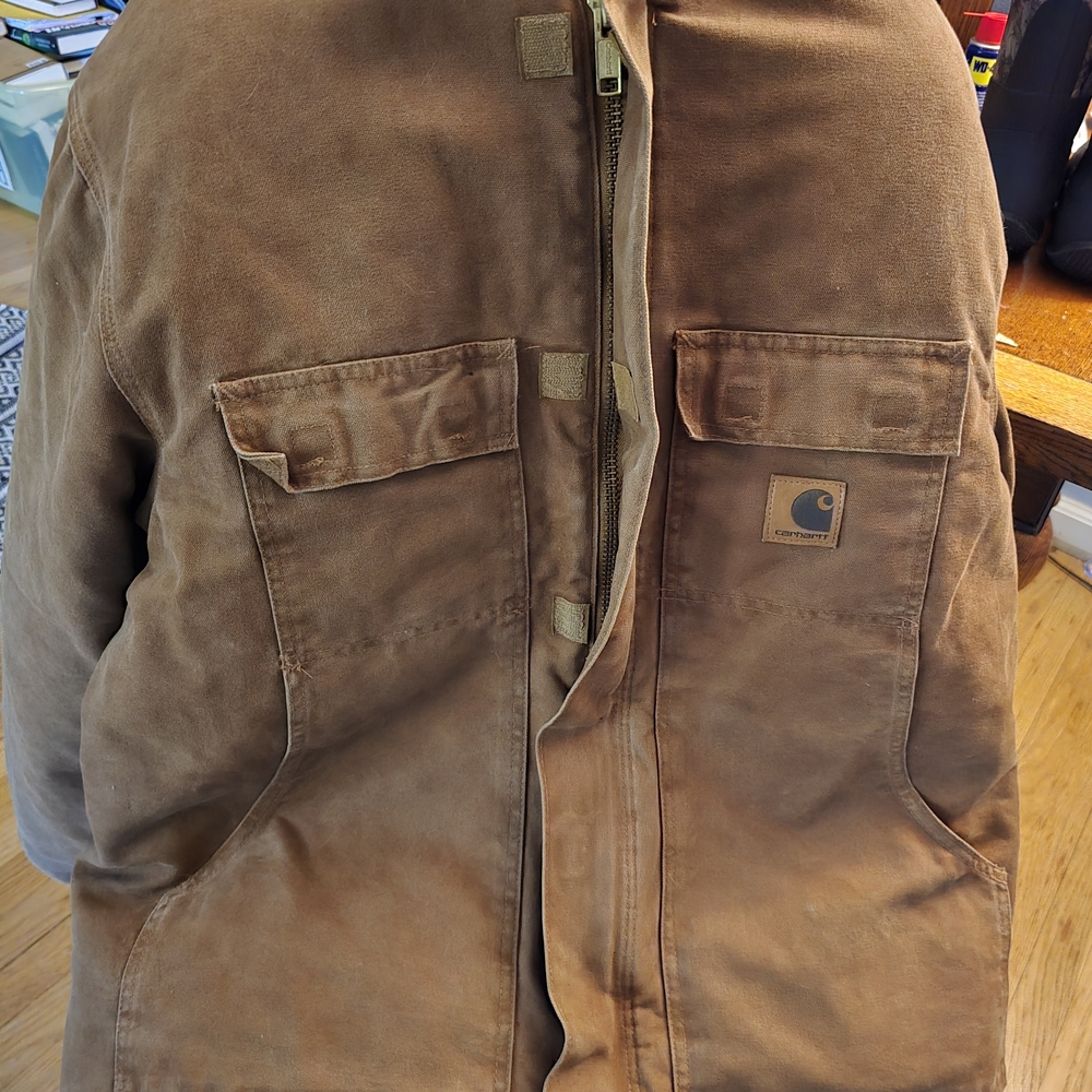 Carhartt Men's Brown Military Jacket